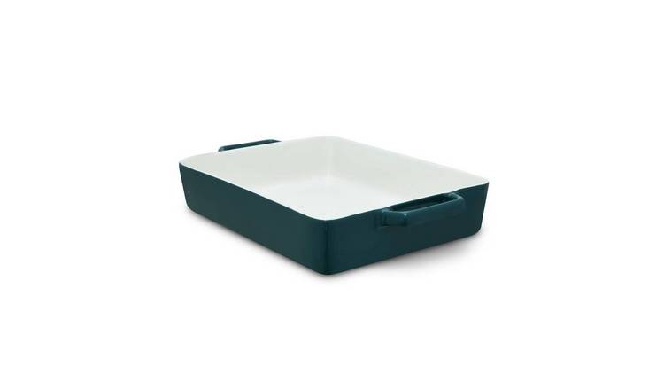 Barbary and Oak Nattura Teal Stoneware 38cm Oven Dish