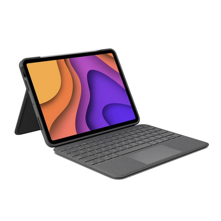 Logitech iPad Air 4th/5th Gen Folio Keyboard Case - Grey 0