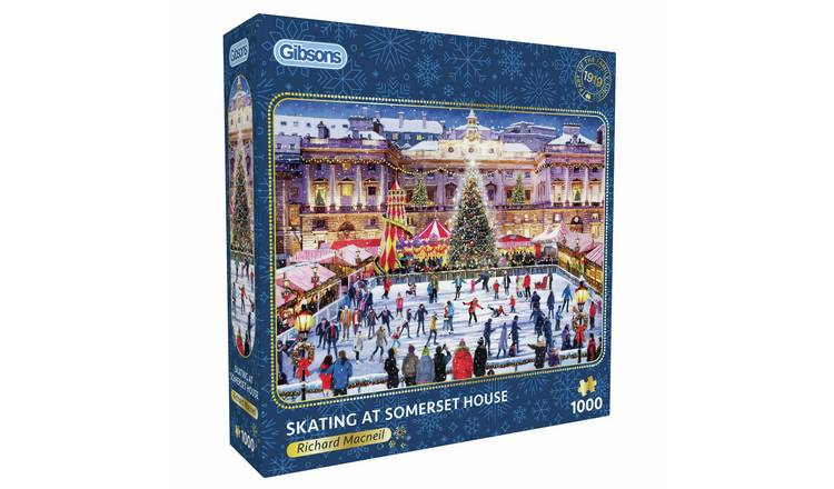 Gibsons Skating at Somerset House 1000 Pieces Jigsaw Puzzle