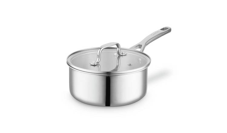 Surlatable 20cm Triply Stainless Steel Saucepan with Lid
