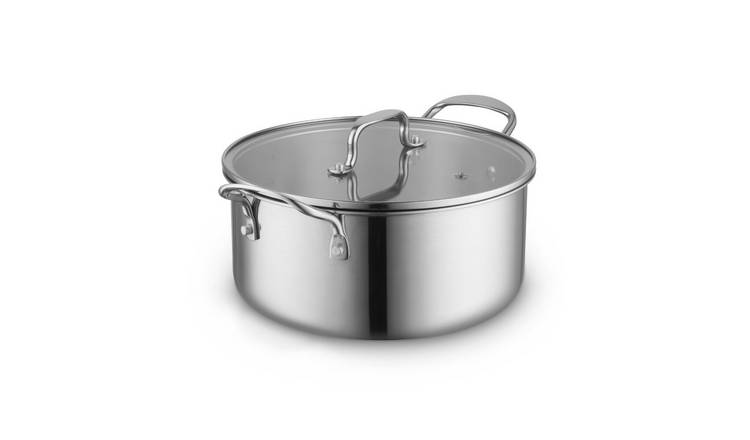 Sur La Table Triply Stainless Steel 24cm Casserole Dish