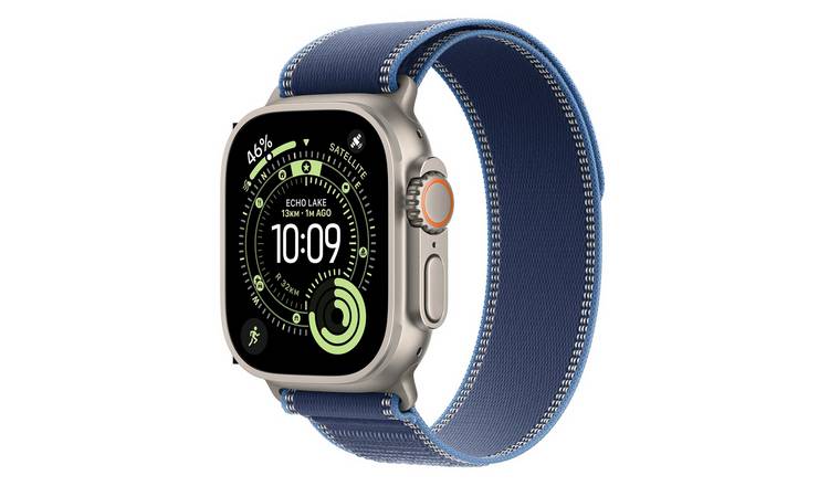 Apple Watch Ultra 3 GPS+Cell 49mm Bright Blue Trail Loop S/M