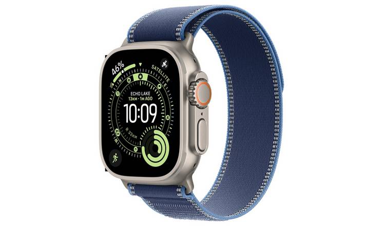 Apple Watch Ultra 3 GPS+Cell 49mm Bright Blue Trail Loop M/L