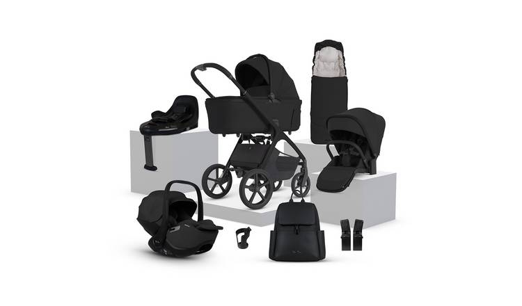 Silver Cross Cove 2 360 Car Seat Bundle - Onyx & Iconic Black