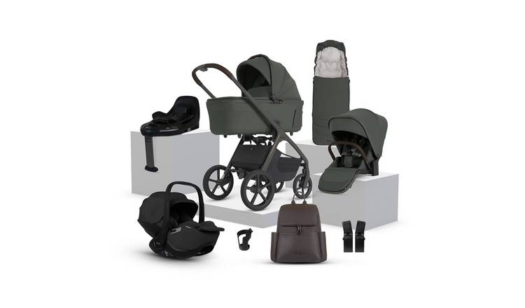 Silver Cross Cove 2 360 Car Seat Bundle - Pewter & Iconic Black