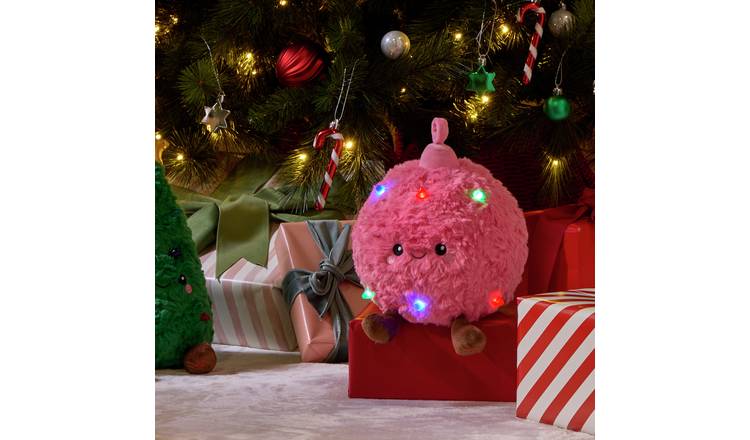 Argos Home Animated Bauble Soft Toy