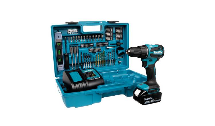 Makita DHP490SFX2 3.0Ah Cordless Brushless Combi Drill - 18V