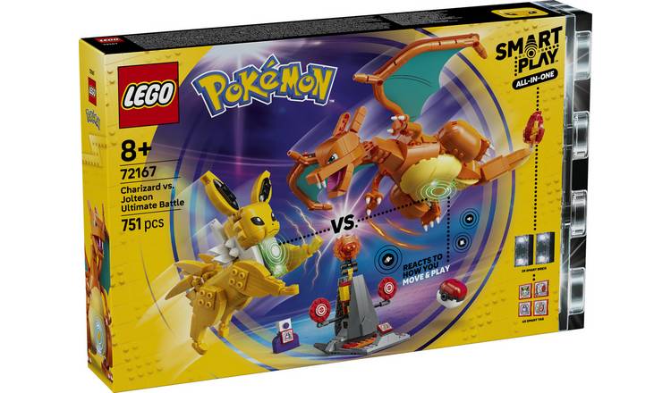 LEGO Pokémon SMART Play: Charizard vs. Jolteon Ultimate Battle 72167 PREORDER