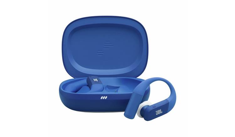 JBL Endurance Peak 4 In Ear True Wireless Earbuds - Blue
