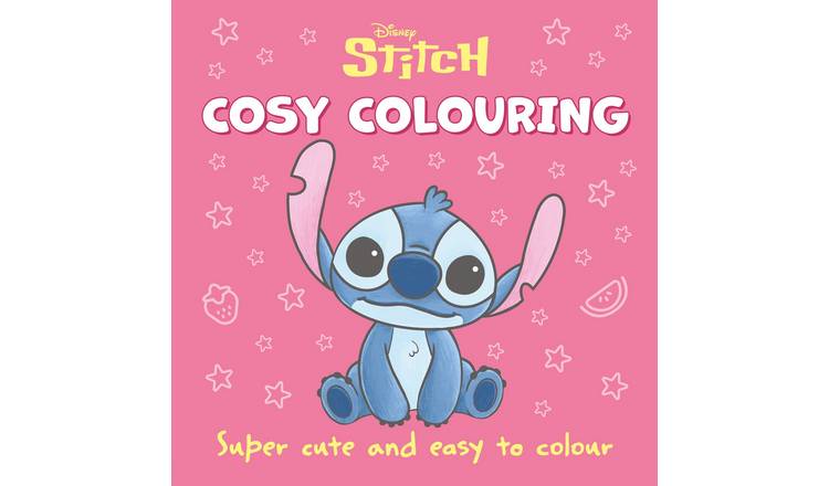 Disney Stitch Cosy Colouring Book