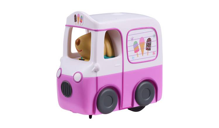 Peppa Pig Whizz Around Little Ice Cream Pink Van