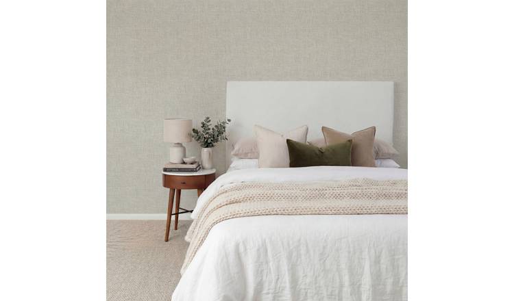 Arthouse Fabric Texture Neutral Wallpaper