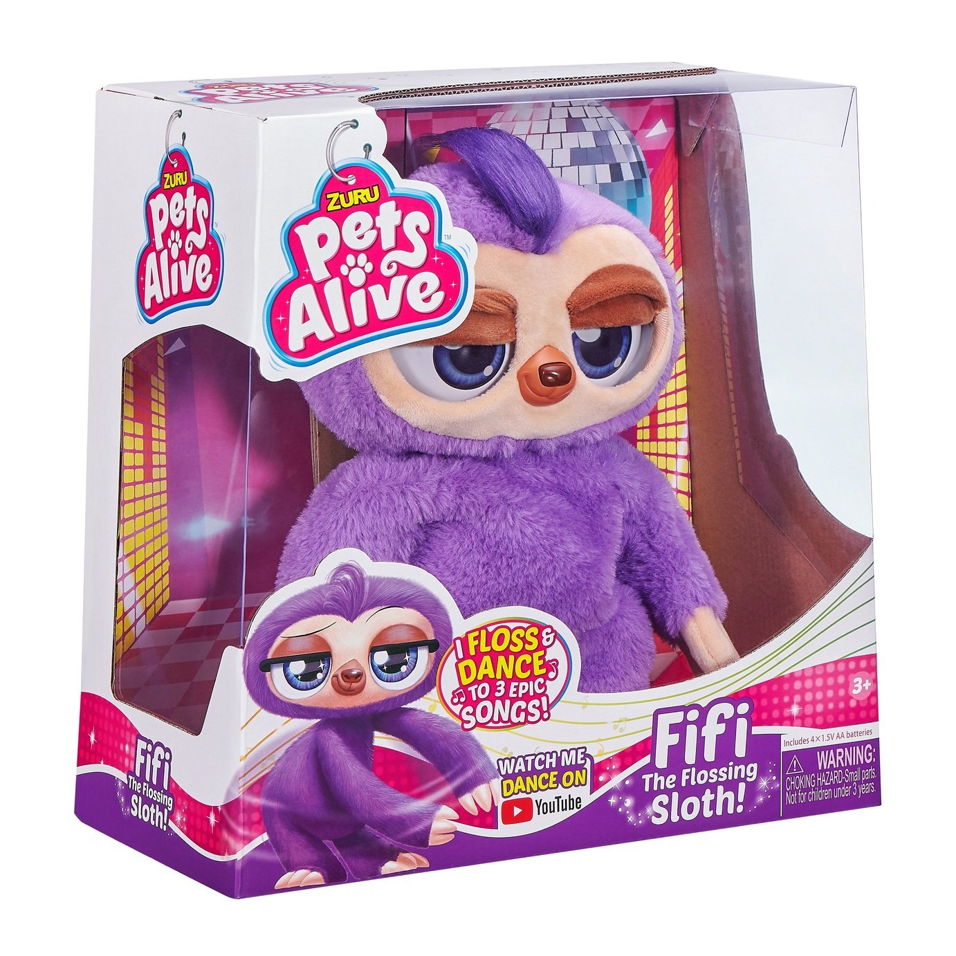 fifi the flossing sloth argos