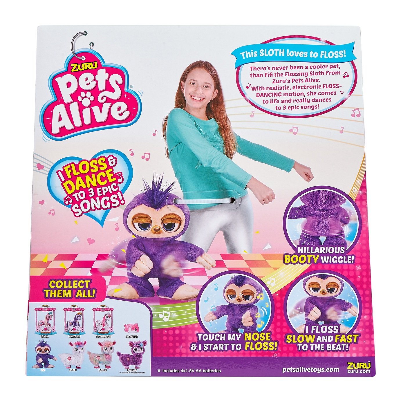 fifi the flossing sloth argos