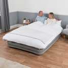 Comfort quest double outlet air bed