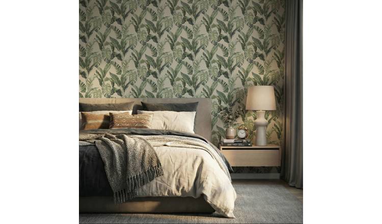 Arthouse Palm Springs Green Wallpaper