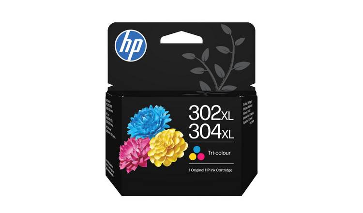 HP 302XL & 304XL Original Ink Cartridge Tri-Colour