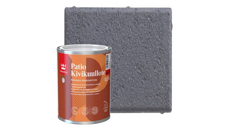 Tikkurila Patio Paving Stain Matt Paint 1L - Grey