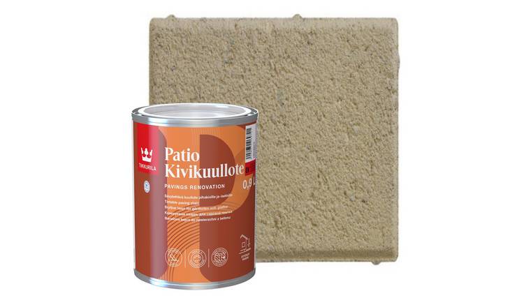 Tikkurila Patio Paving Stain Matt Paint 1L - Tan