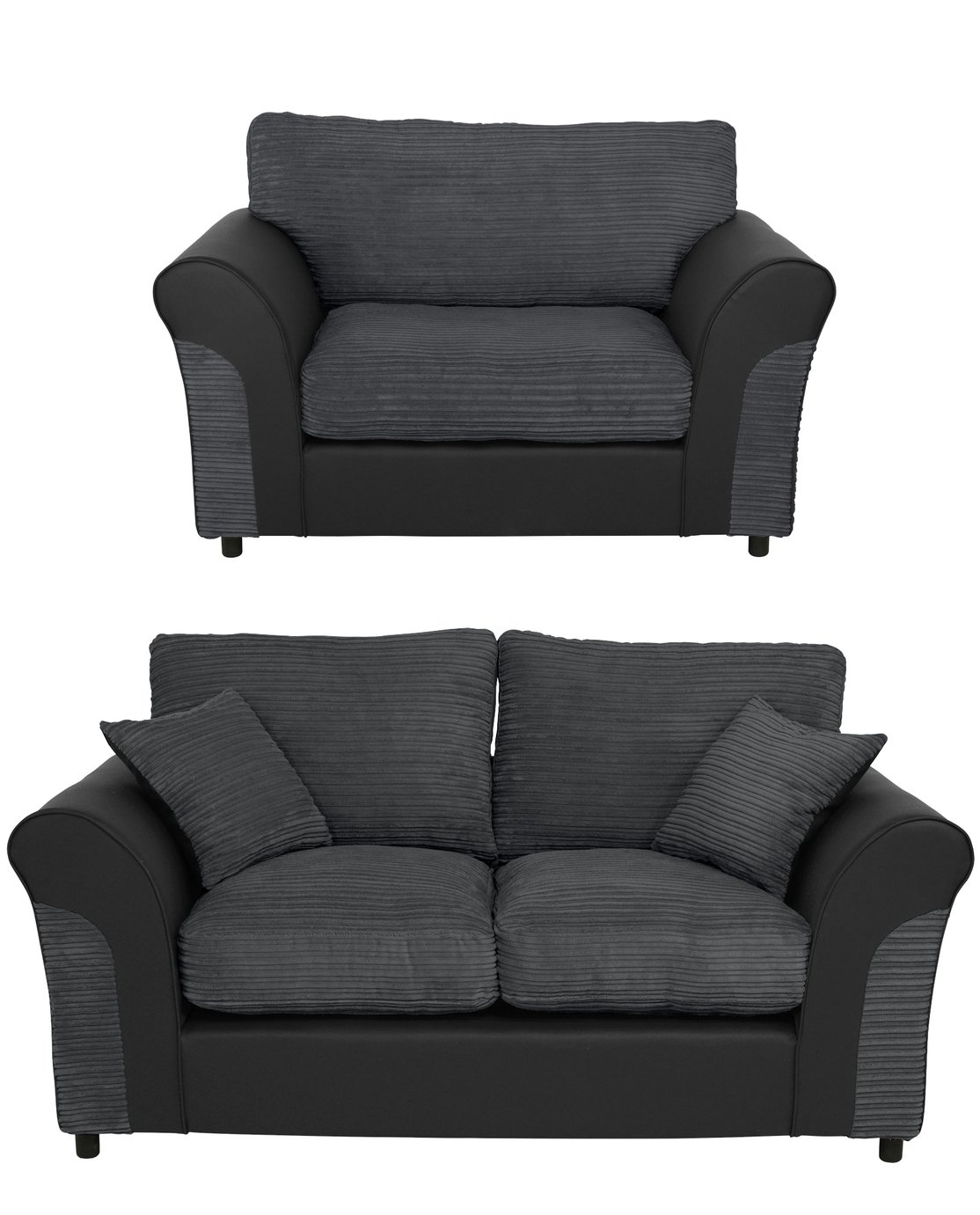 Argos Home Harry Fabric Chair and 2 Seater Sofa review