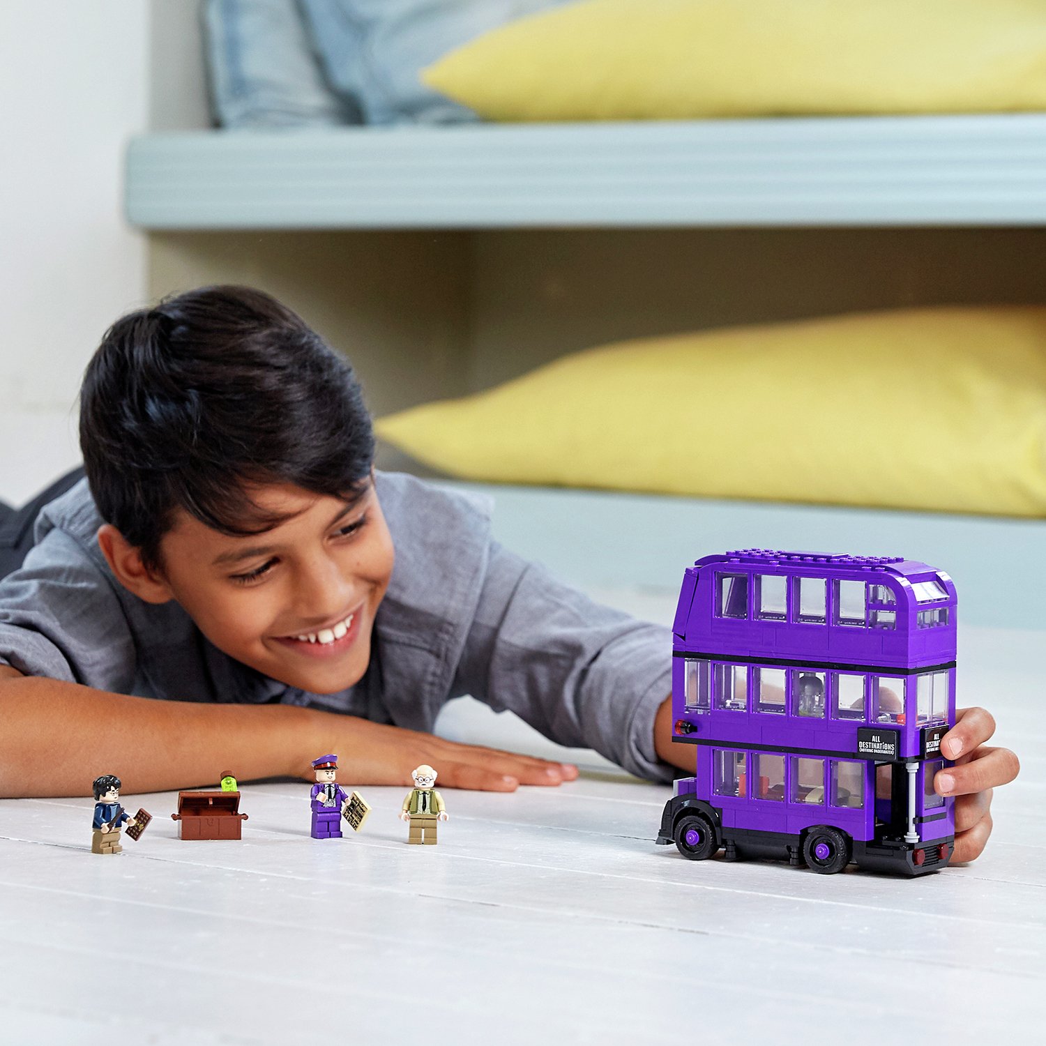 argos lego knight bus