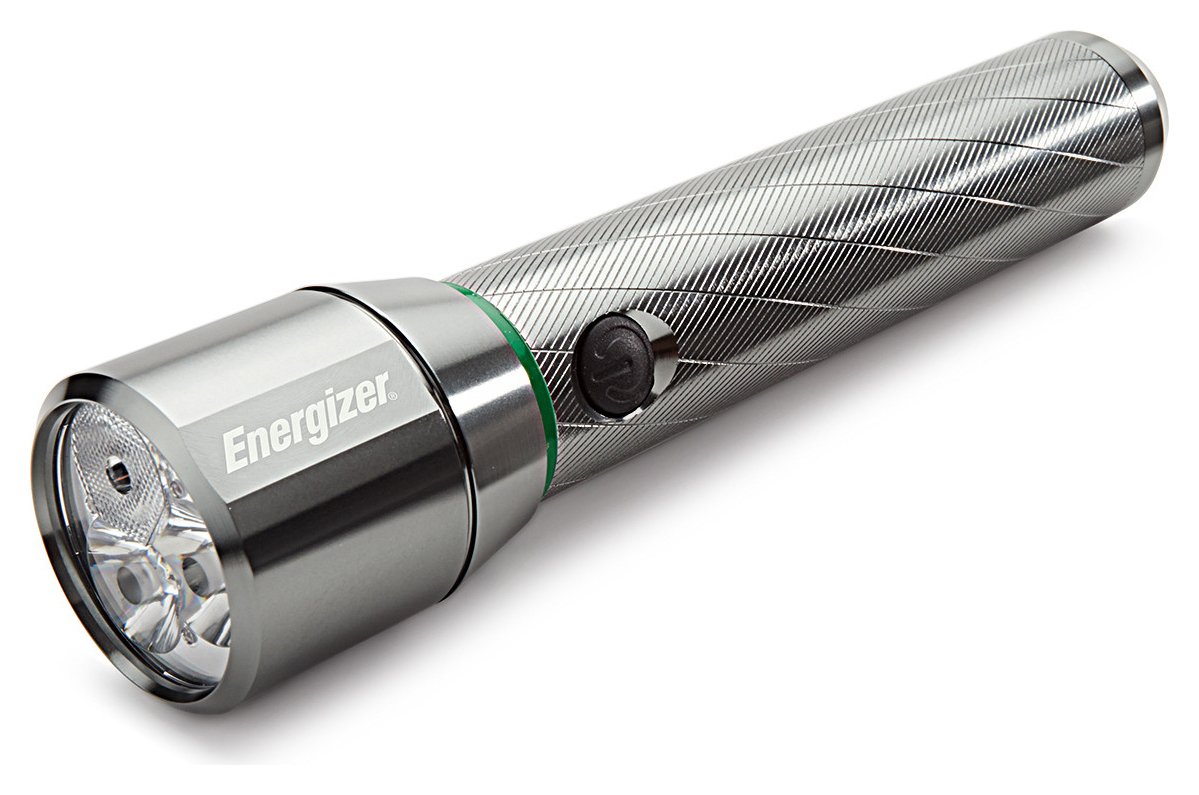 Energizer Vision HD Rechargeable LED Metal Torch