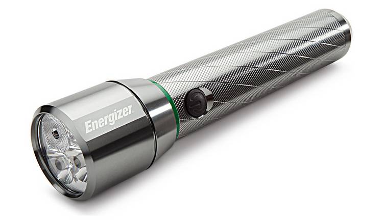 Torches Buy Energizer Vision HD Rechargeable LED Metal Torch | Torches | Argos