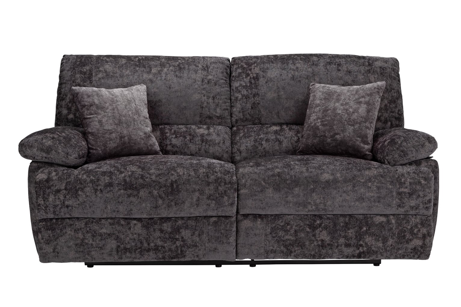 Argos Home Carmilla 3 Seater Fabric Recliner Sofa - Charcoal