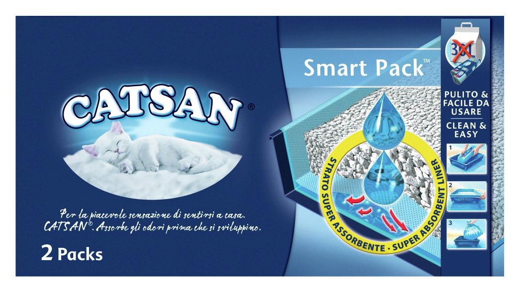 Catsan Smart Pack Cat Litter 2 Inlays