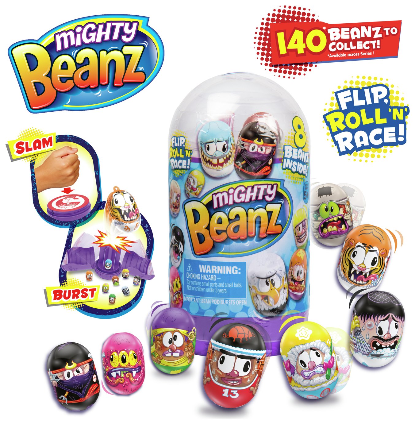 mighty beanz argos