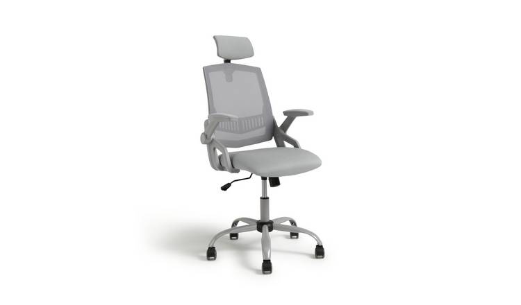 Buy Habitat Milton Mesh Ergonomic Office Chair - Grey | Office chairs