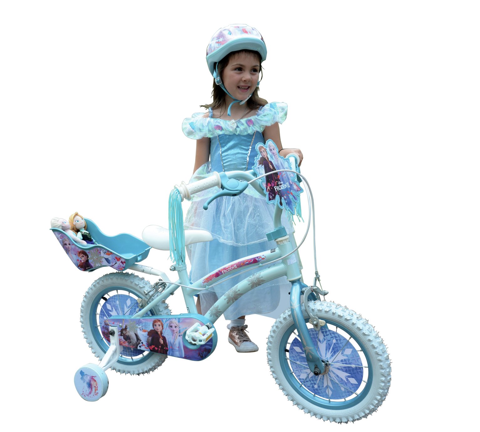 Disney Frozen 14 inch Wheel Size Kids Bike Review