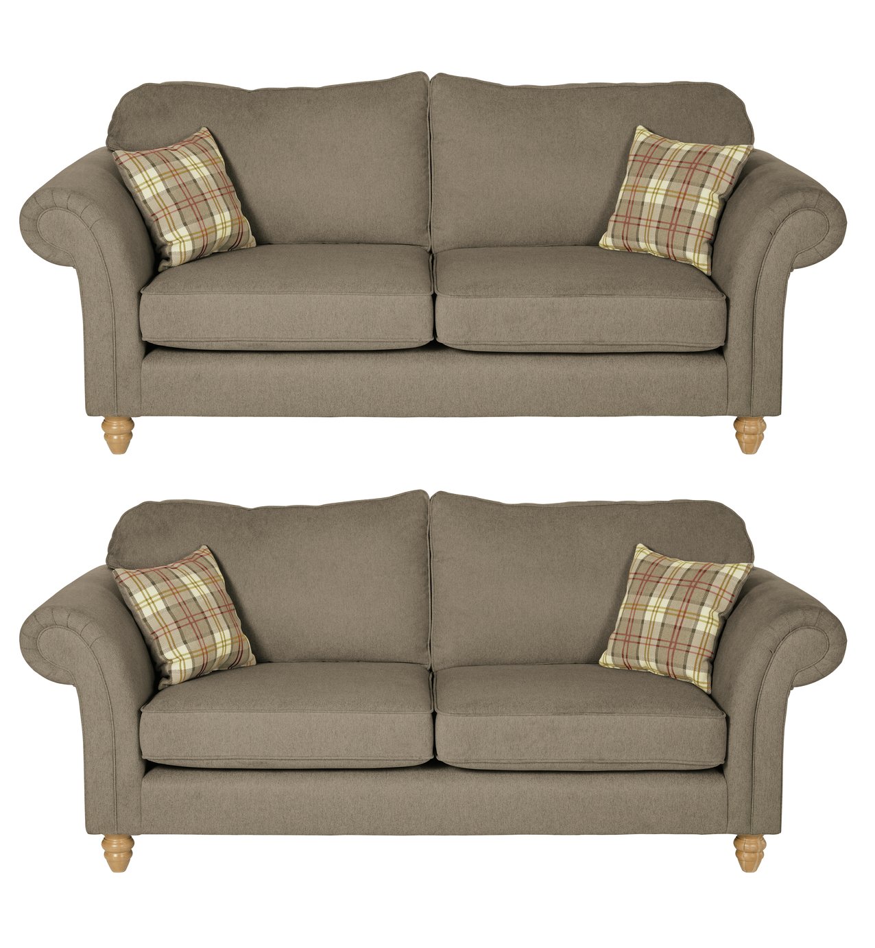 Argos Home Windsor Pair of Fabric 3 Seater Sofas review