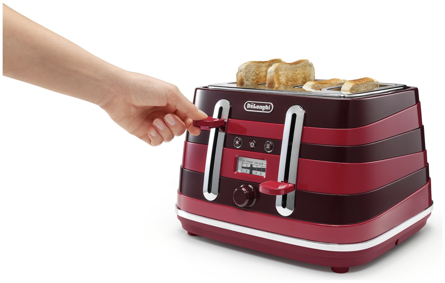 De'Longhi CTA4003R Avvolta 4 Slice Toaster Reviews