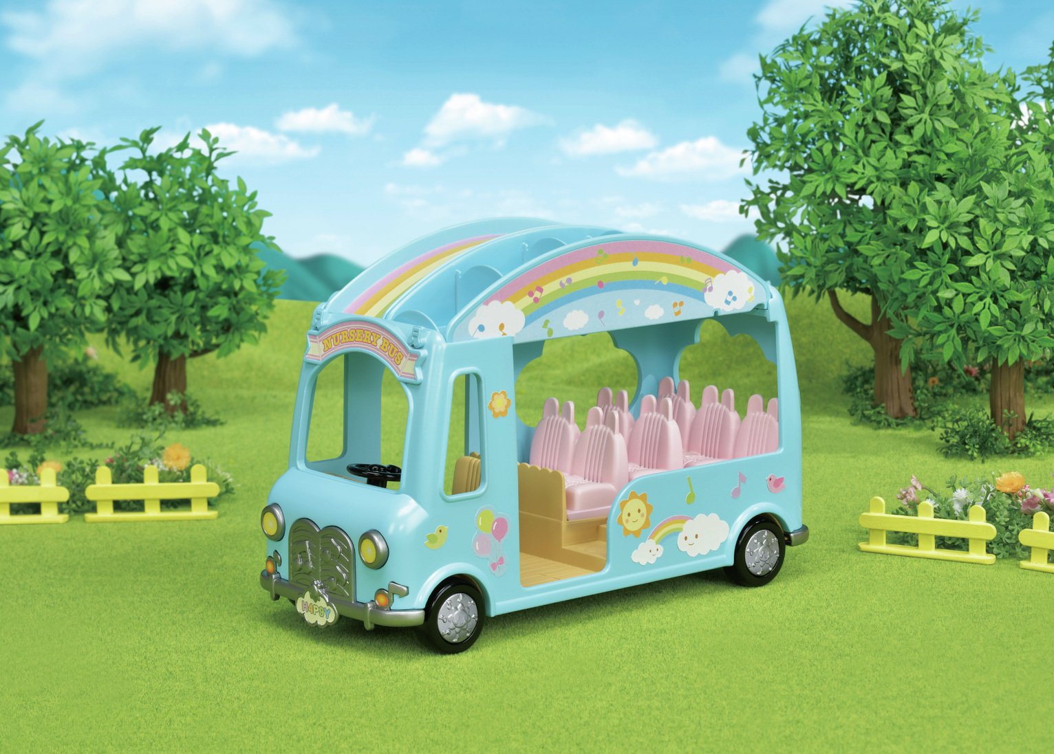 Sylvanian Families Rainbow Fun Nursery Bus – Toys N Tuck