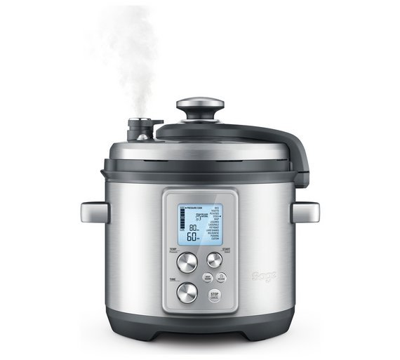 Sage The Fast Slow 6L Pressure Cooker- Stainless Steel