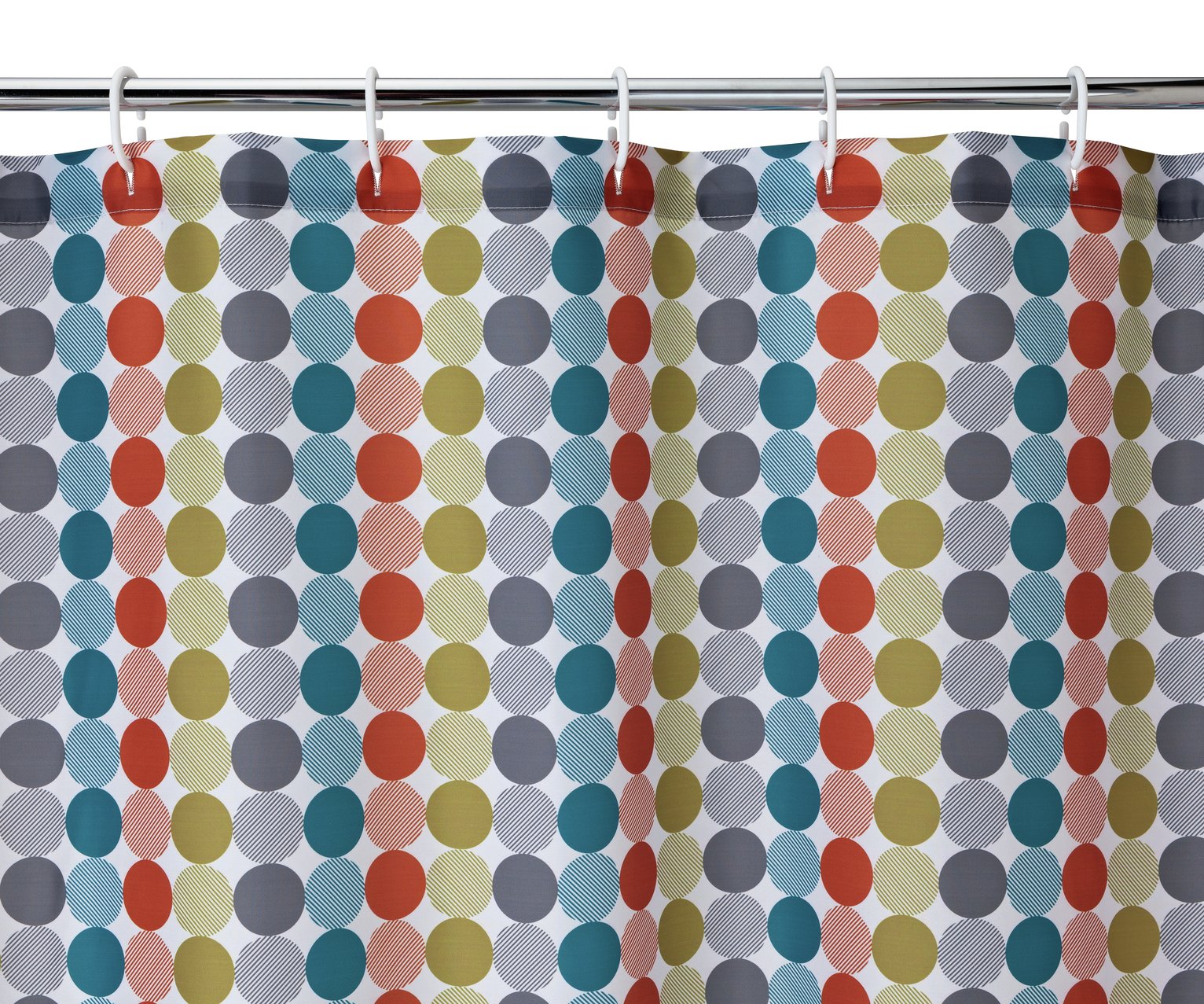 Argos Home Multi-Spot Shower Curtain