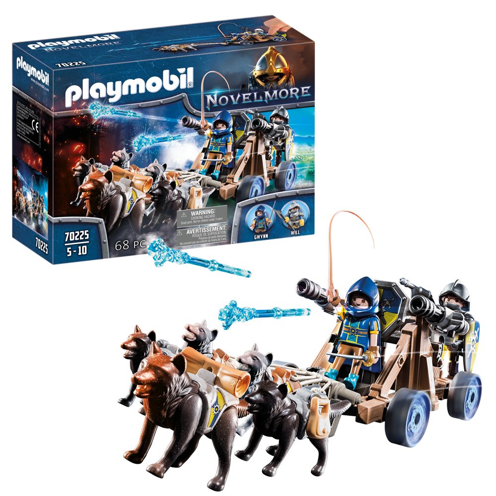 Playmobil 70225 Knights Novelmmore Wolf Team Playset Review