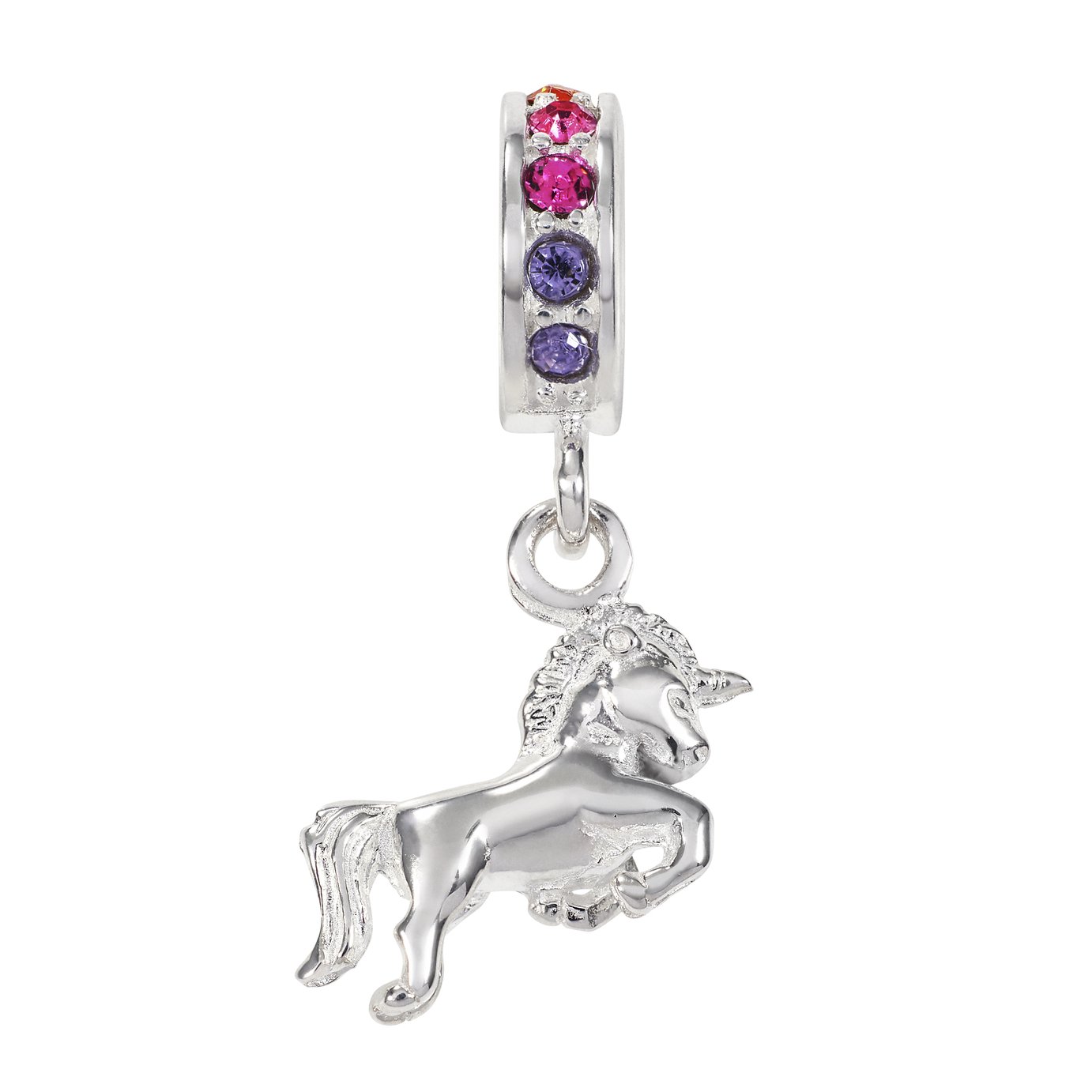 Moon & Back Sterling Silver Unicorn Drop Charm Review