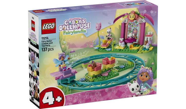 LEGO Gabby's Dollhouse Fairy Roller Coaster and Tea Party 11214 PREORDER