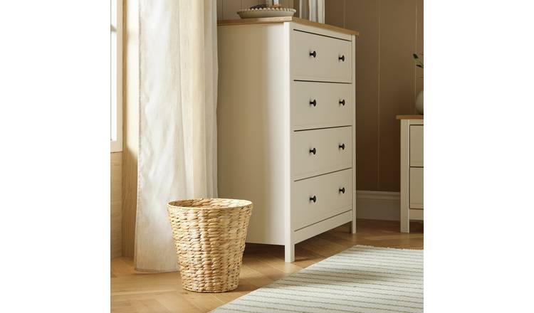 Argos Home Woven Paper Basket - Natural