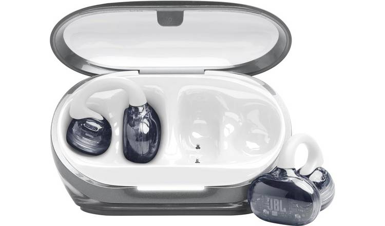 JBL Soundgear Clips Open-Ear True Wireless Earbuds - Ghost White