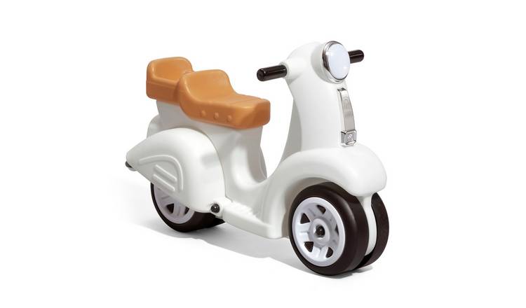 Step2 Ride Along Scooter Ride On - White