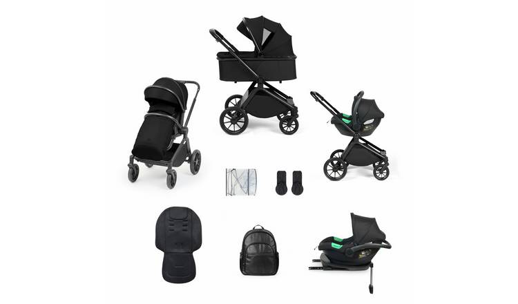 Ickle Bubba Altima Cirrus ISOFIX Travel System - All Black