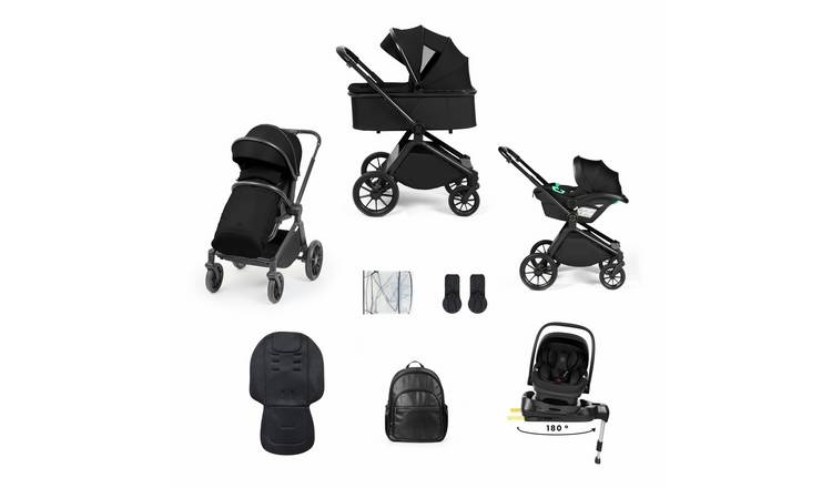 Ickle Bubba Altima Nimbus Spin Travel System - All Black