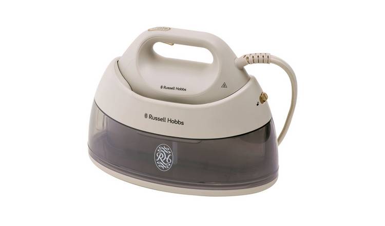 Russell Hobbs 28580 Fabric Luxe Baked Stone Steam Generator
