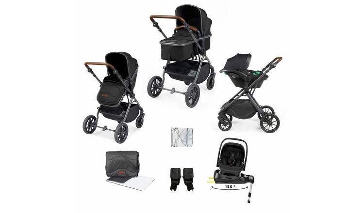 Ickle Bubba Cosmo Nimbus Spin Travel System - Black Tan