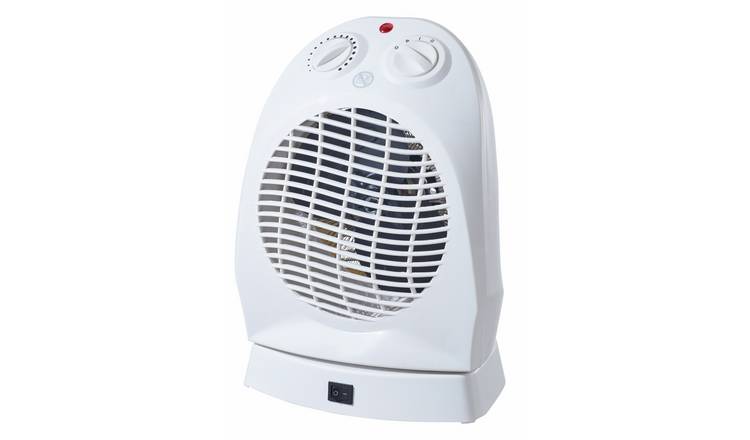 Bush FH120T-SH 2.4kW Upright Oscillating Fan Heater