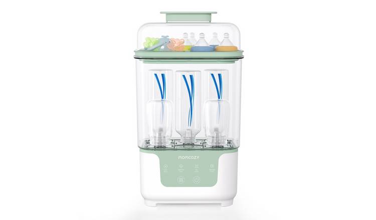 Momcozy 4-in-1 Compact Bottle Sterilizer and Dryer - White