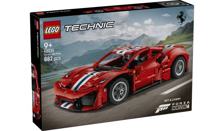LEGO Technic Ferrari 488 PISTA Car Toy Model Kit 42235 PREORDER